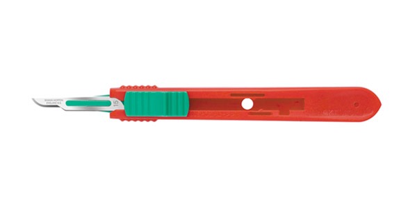 Size 15 Swann Morton  Sterile Safety Scalpel - Blades | CincyMed