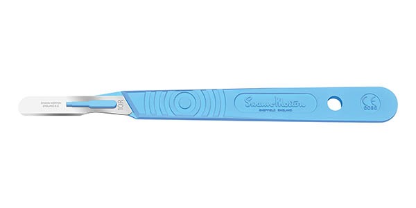 Size 10R Sterile Disposable Scalpel W/ Guard - Scalpels | CincyMed