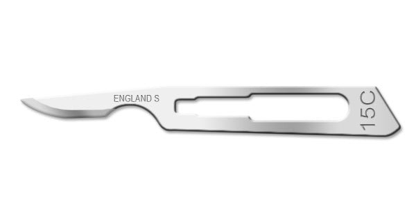 Size 15C Swann Morton Blade Stainless Steel, Sterile - Blades | CincyMed