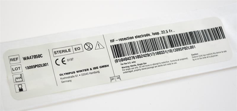 Olympus WA47050C HF-Resection Electrode Loop, 22.5Fr - Resectoscope | CincyMed